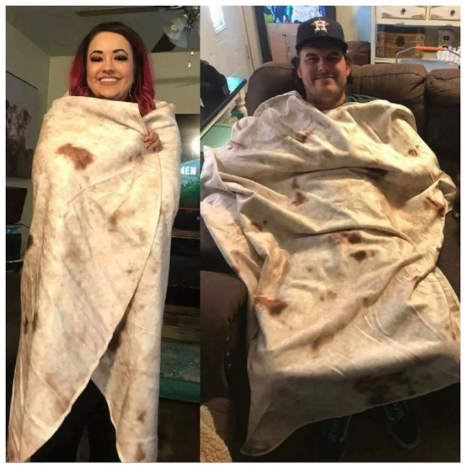 Burrito Blanket – Funny, Warm & Cozy Gift