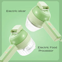 Load image into Gallery viewer, 4 in 1 Handheld Electric Vegetable Cutter