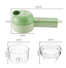 Load image into Gallery viewer, 4 in 1 Handheld Electric Vegetable Cutter