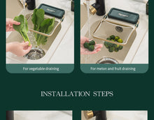 Load image into Gallery viewer, Kitchen Sink Strainer Rack
